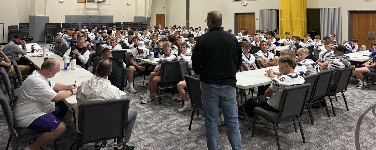 This morning, we welcomed Justin Wilkening to his first spirit breakfast! A great message about commitment and precision! Thank you for sharing your birthday with us!

#WATS