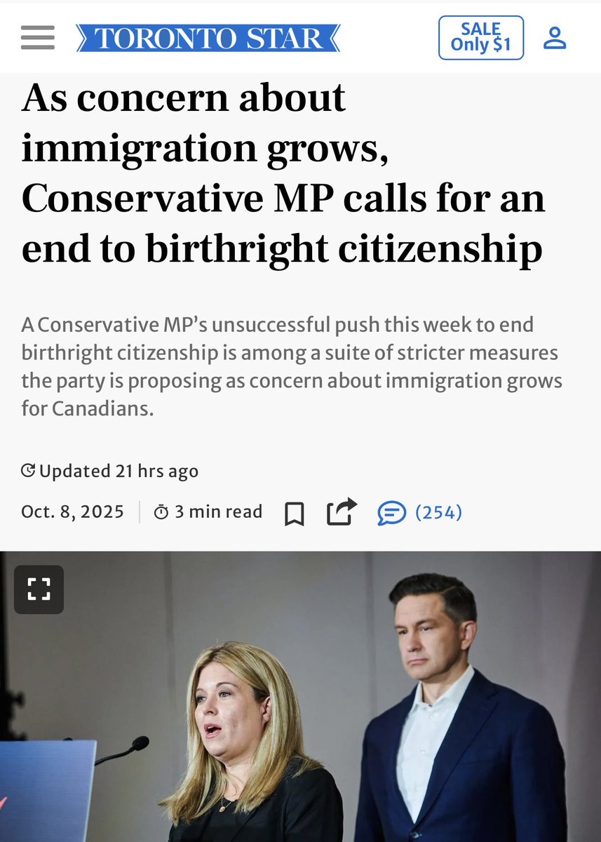 BradRedekopp's tweet image. Being Canadian is something we should value deeply. That’s why Conservatives are fighting to ensure citizenship requires a real connection to Canada and remove the outdated automatic citizenship for descendants of temporary residents.
#citizenship #cdnpoli #Immigration
