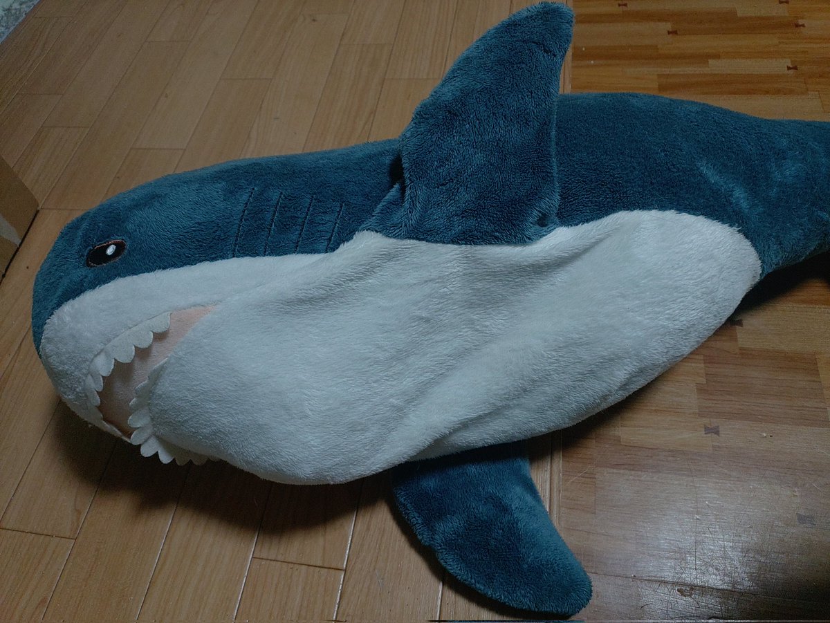 配信中にも打ち明けたんだけど、緊張で落ち着かなくてダレカ君話してる隙にぬいぐるみ持ち出してきてずっと抱えてました

絞め過ぎて首元の綿が無いなったのが２枚目