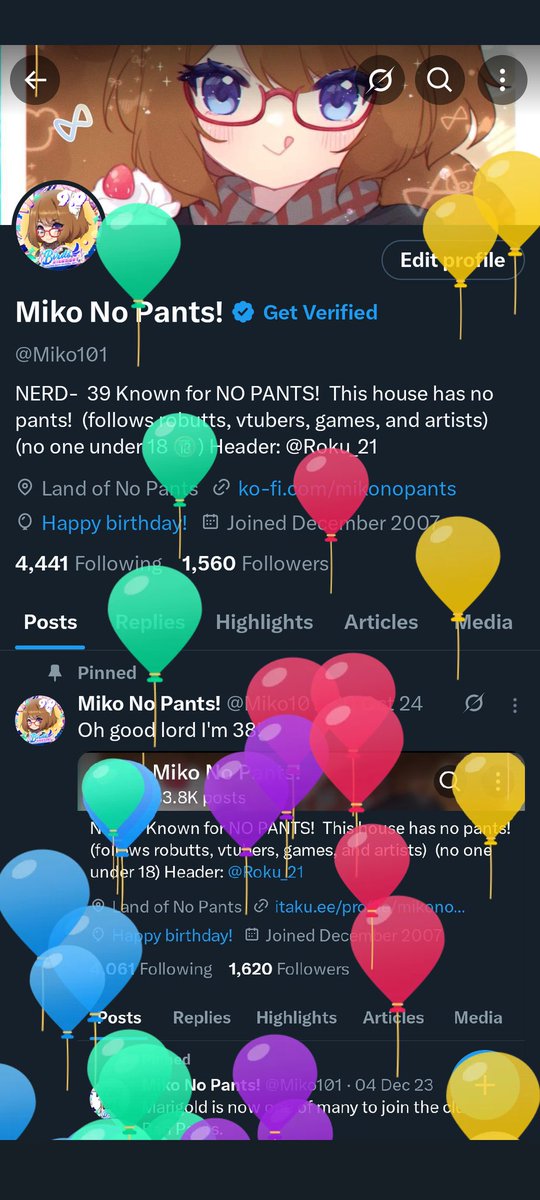 Miko No Pants! tweet media