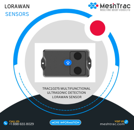 MeshTrac's tweet image. Trac10275 Multifunctional Ultrasonic Detection LoRaWAN Sensor  is a multifunctional ultrasonic distance sensor designed to detect small-range areas and small blind spots. It features switchable pre-set modes for different applications. #meshtrac #LoRaWAN 
meshtrac.com/product/trac10…