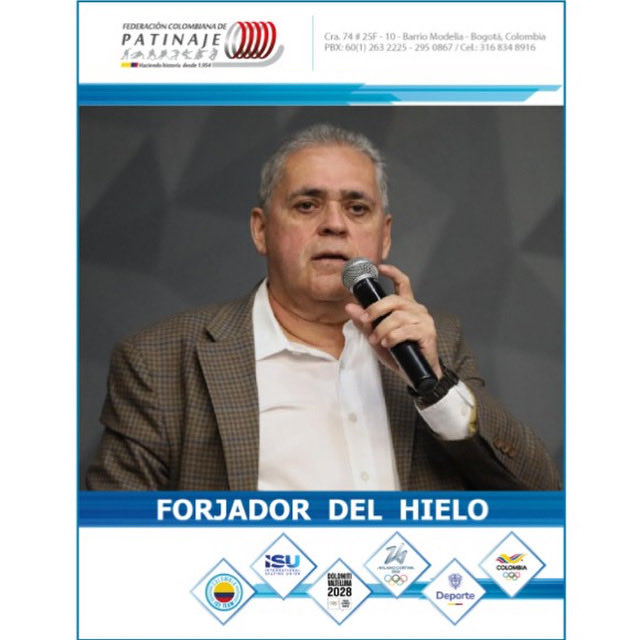 Un histórico: así se puede definir al presidente de la Federación Colombiana de Patinaje, Alberto Herrera Ayala, que con emoción recuerda su legado y los logros conseguidos por el patinaje sobre hielo ❄️ 

Les la nota completa en nuestro sitio web 🗞️short.do/ZSjhfc