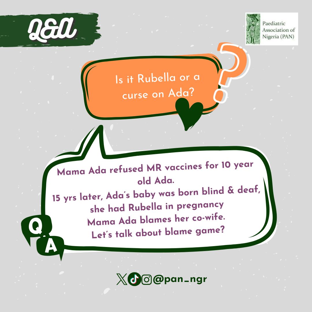 pan_ngr's tweet image. Blame game 
Let’s know your thoughts!!!

#mrvacccines
#vaccineswork 
#MeaslesRubellaFreeNaija 
#paediatricassociationofnigeria