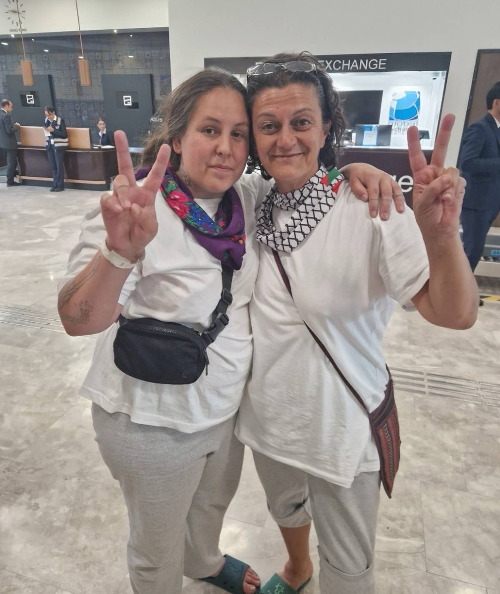 Three of the six Canadians have been released by the Israeli army and have landed in Turkey. Nima Machouf, Khurram Musti Khan and Dene/Cree Mskwassin Agnew. The three others from Newfoundland – Sadie Mees, Nikita Stapleton and Devoney Ellis remain illegally detained in Israel.