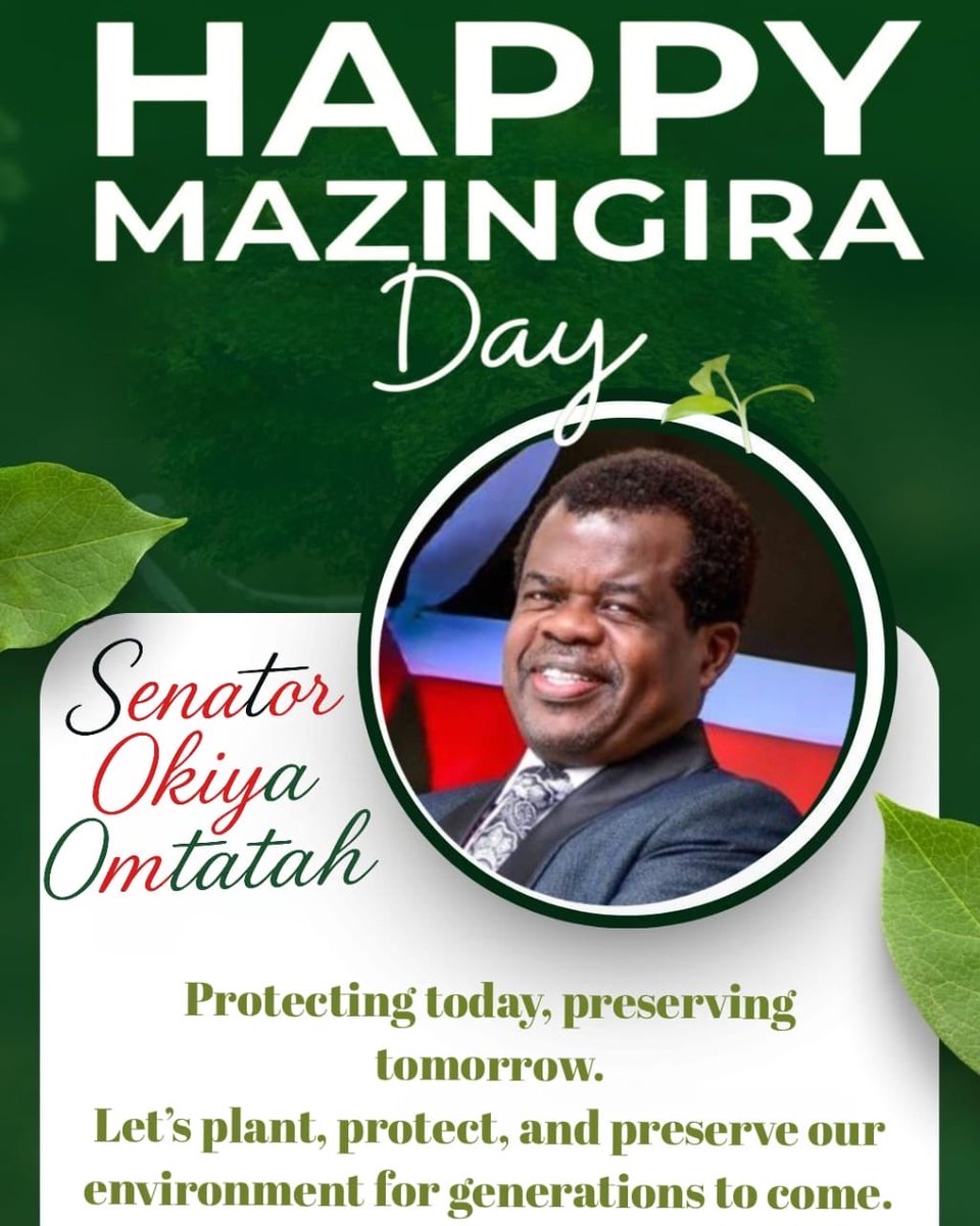 Kibet_bull's tweet photo. Happy Mazingira day from the 6th,Okiya Omtatah. https://t.co/K8ykt0uCnJ