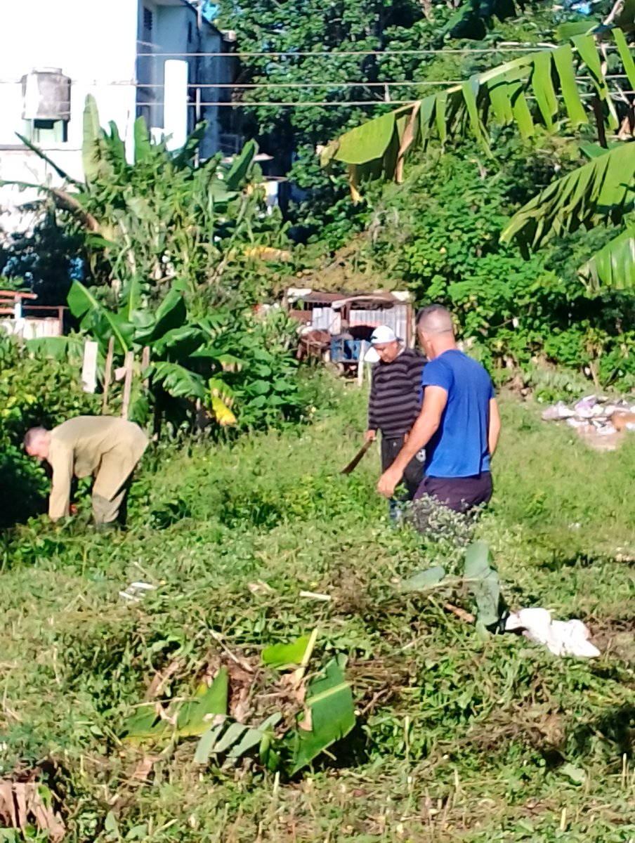 YaniselSanchez4's tweet image. Hoy 10 de octubre  vecinos del edificio 6 y 7 del reparto Ortiz en labores de higiene y limpieza para tratar de combatir a los 🦟ya que en estos edificios hay muchas personas enfermas con las arbovirosis.
Estos es tarea de todos💪
#HigieneYSalud 
#LatirAvileño