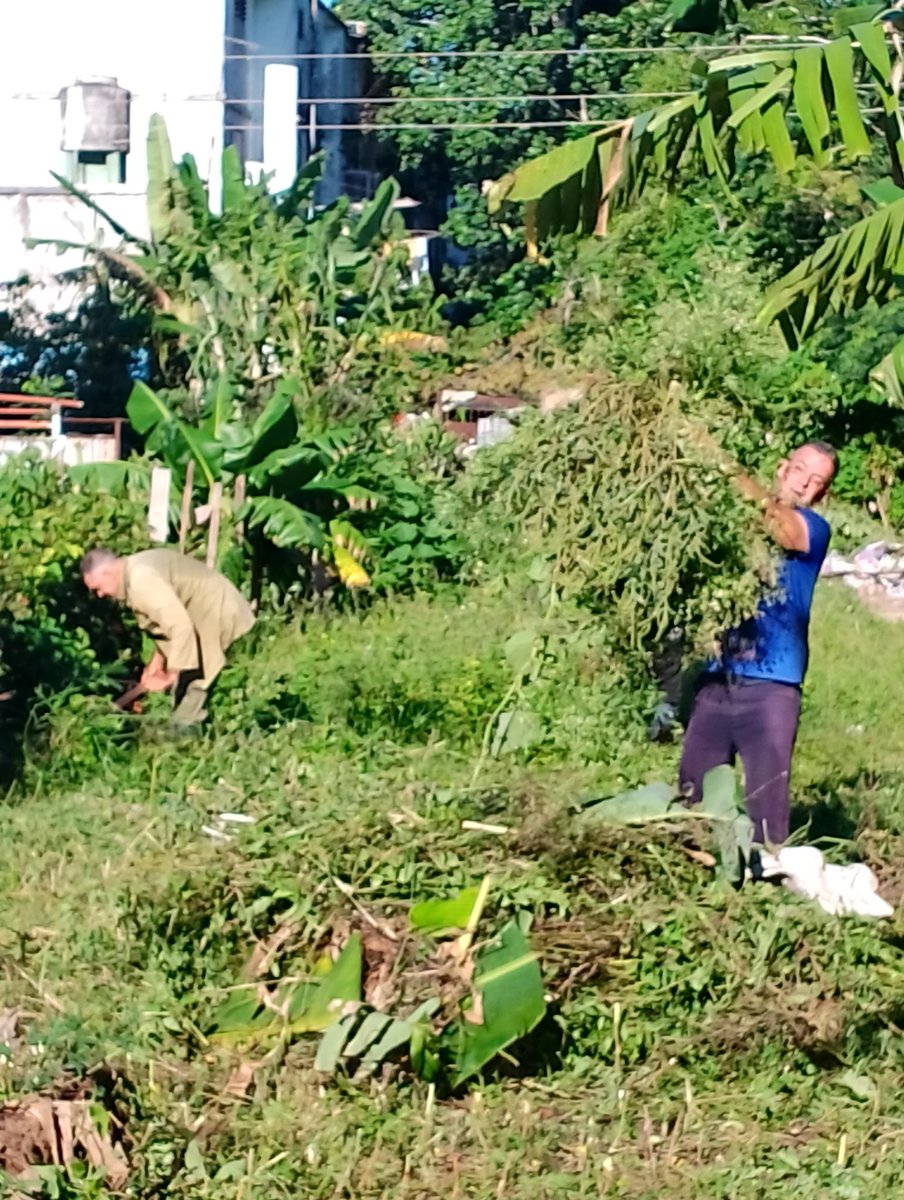 YaniselSanchez4's tweet image. Hoy 10 de octubre  vecinos del edificio 6 y 7 del reparto Ortiz en labores de higiene y limpieza para tratar de combatir a los 🦟ya que en estos edificios hay muchas personas enfermas con las arbovirosis.
Estos es tarea de todos💪
#HigieneYSalud 
#LatirAvileño