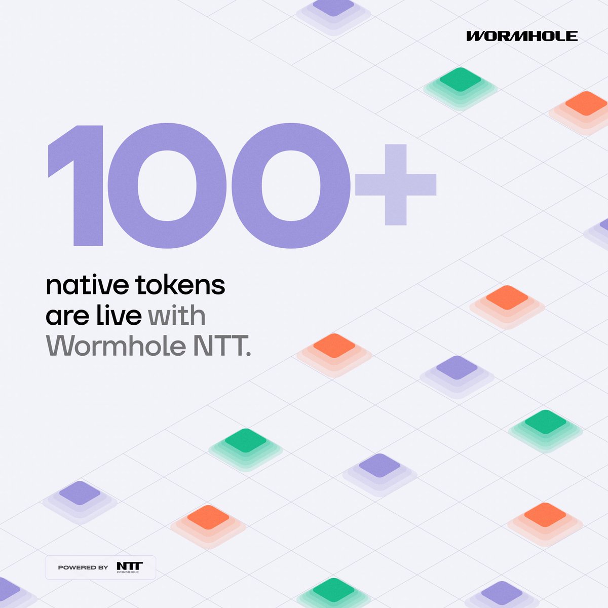 Wormhole NTT 100+ 原生代币 图示