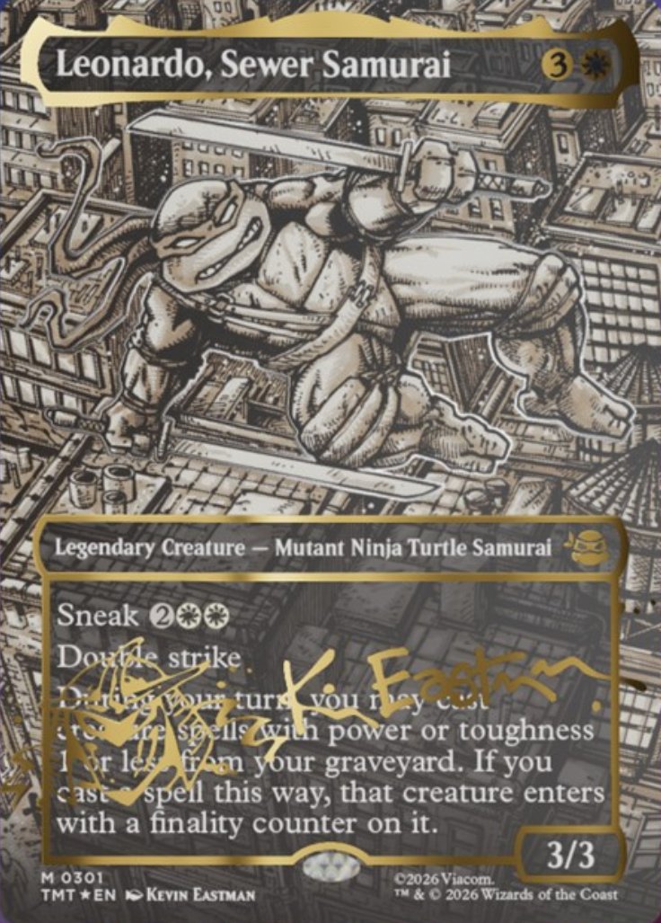 MTG x TMNT】 隠密 (2)(白)(白)（ブロッククリ一チャ一指定ステップ中