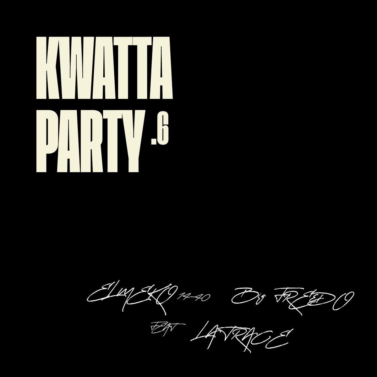 🔥 “KWATTA PARTY” disponible partout !
feat LA TRACE, <a href="/ElmekoOfficiel/">Elmeko 14-40🚨🔥</a> &amp; BIG FREEDO livrent une ambiance 100% quartier 💥
🎧 Écoute maintenant 👉 distrokid.com/hyperfollow/td…
#KwattaParty #KwattaEP #TDKodjo #BlackHouseRecords
