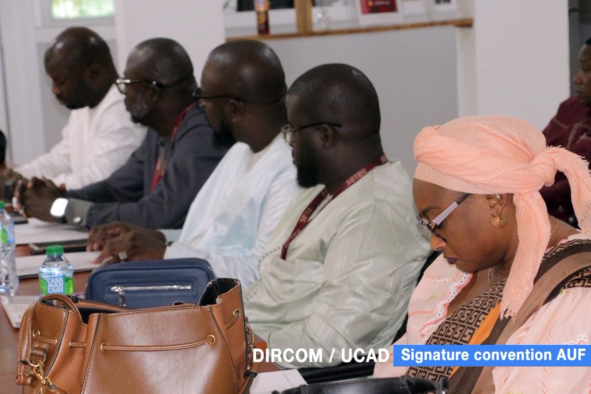 Université Cheikh Anta Diop de Dakar tweet media