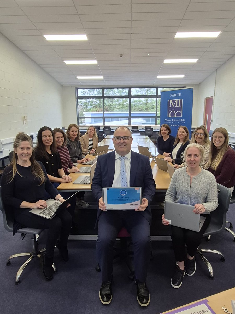 MICCDunmanway's tweet image. Delighted that so many of our teachers have become #MIEExpert further developing our use of @MicrosoftEDU to support learning and teaching @corketb @Microsoftirl We're in the top 5 schools in Ireland for number of #MIEExpert teachers