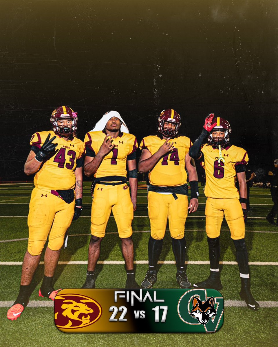 Final: Mountain pointe 22 - 17 Campo Verde 

<a href="/mphs_athletics/">Mountain Pointe Pride Athletics</a> <a href="/MP_PrideFB/">Mountain Pointe Football</a> <a href="/TeylorC21/">Teylor Caldwell</a> <a href="/JujuKing_1/">Julian "Juju" King</a>