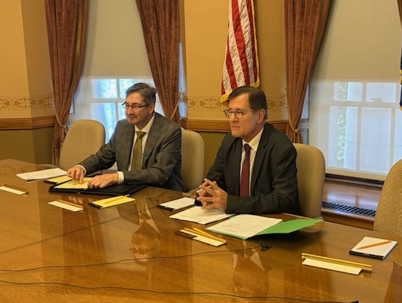 I serve as the Chairman of the Wisconsin Ireland Trade Commission which held it's quarterly meeting on Wednesday. We delt with a variety of issues, but the primary topic was Agricultural trade.