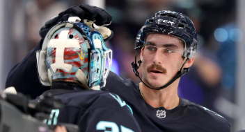 Marchment scores in Seattle debut as Kraken win season opener for first time