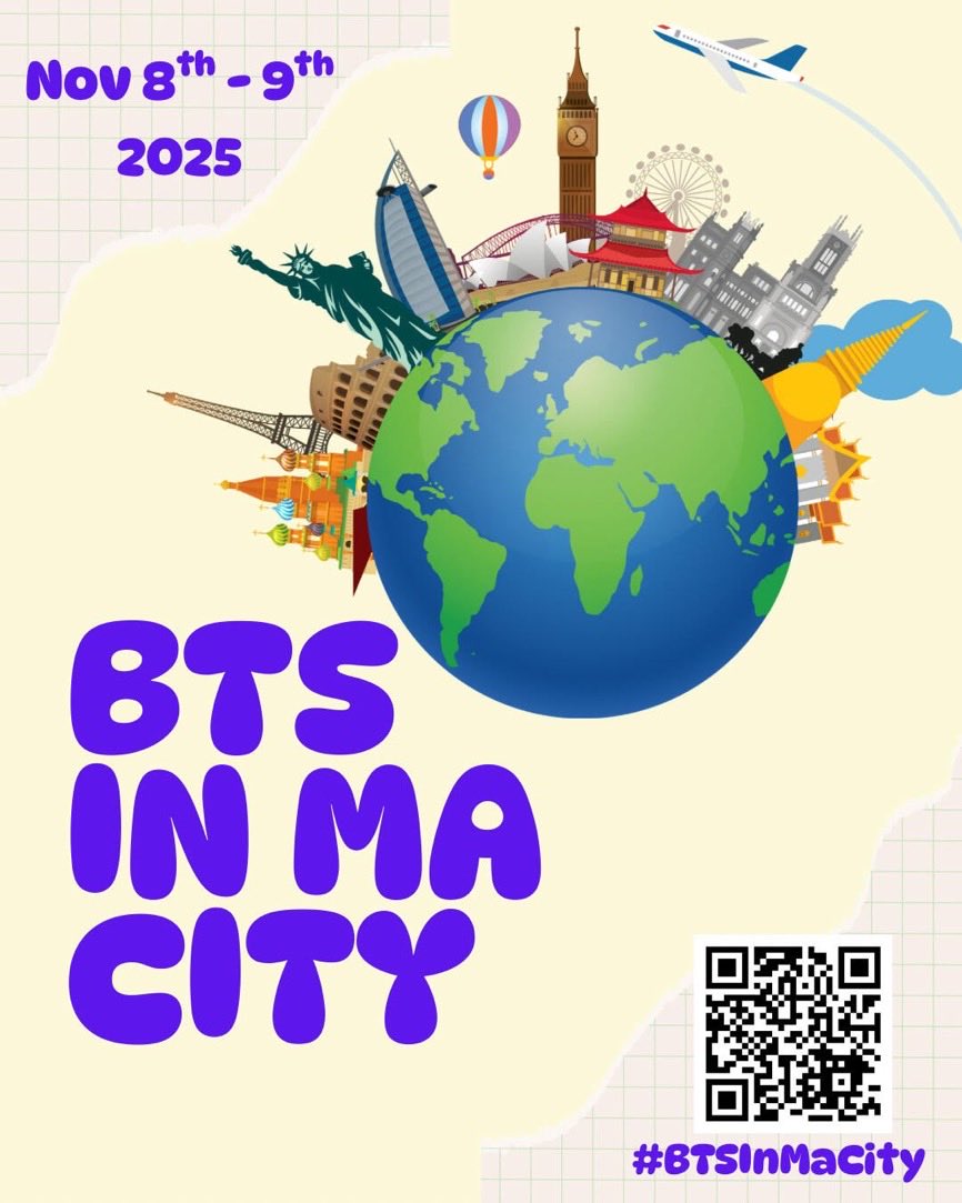 BE_Happier_BTS's tweet image. 🌆 WELCOME TO MA CITY 🌆

On Nov 8th - 9th it&apos;s time to rep your hometowns while we take BTS&apos;s “Ma City” to the top!💿✨
🛒 Purchase 
🎶 Stream 
📍 Post pics from your city
🎤 Tell BTS why they should tour your city 
#️⃣ #BTSInMaCity
🔁 Retweet to spread 

btsinmacity.carrd.co