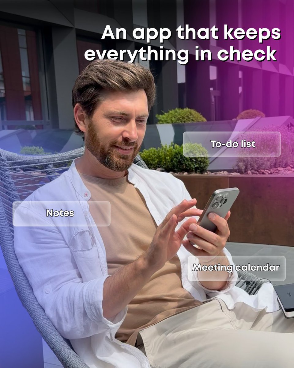 XNote_AI's tweet image. An app that keeps everything in check
With XNote, stay on top of everything effortlessly. From jotting down important notes, organizing your daily to-do list, to scheduling your meeting calendar it's all in one place. Get organized, stay productive, and never miss a beat.…