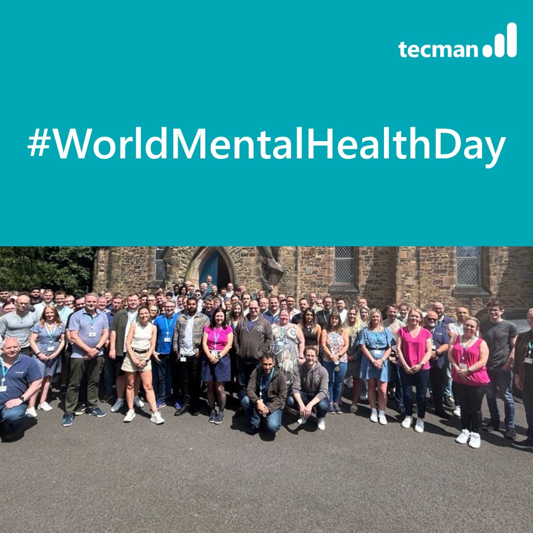 Today is #WorldMentalHealthDay 🌍🧠 

We believe that mental health care is important. That's why we have 3 on-site first aiders, an Employee Assistance Programme, and private health insurance that also includes mental health coverage.

Learn more here: tecman.co.uk/media/pdfs/dow…