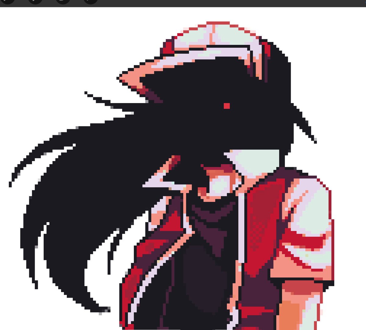 BlueWing_77's tweet image. someone please take the pixelated brush away from me 
#strangledred #pokepasta #fnflullaby