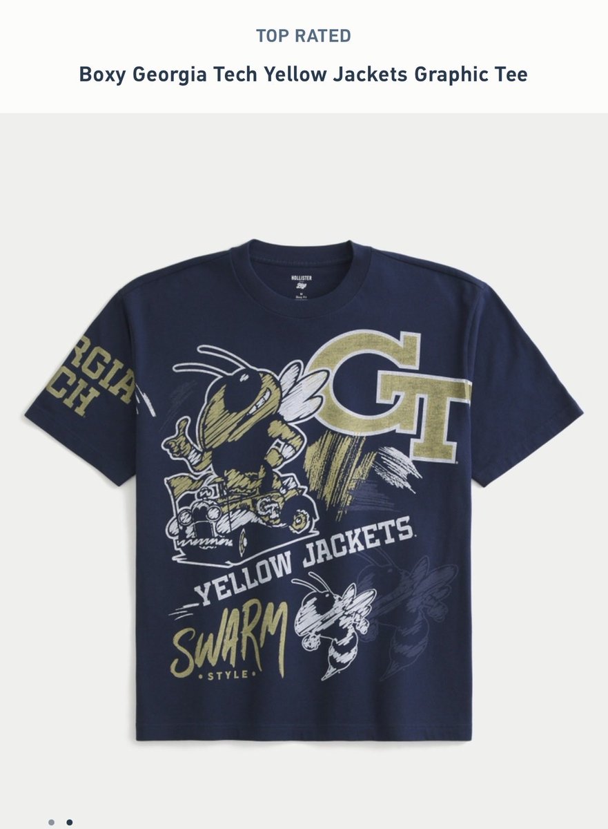 Hollister Yellowjackets merch