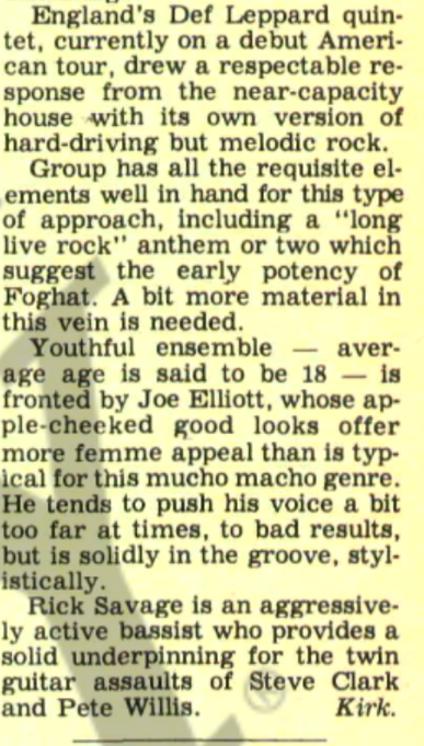 The first appearance of <a href="/DefLeppard/">Def Leppard</a> in the pages of <a href="/Variety/">Variety</a>, along with their latest, a career-spanning feature marking their induction into Hollywood's <a href="/WalkofFameStar/">Walk of Fame</a>  variety.com/2025/music/eve…