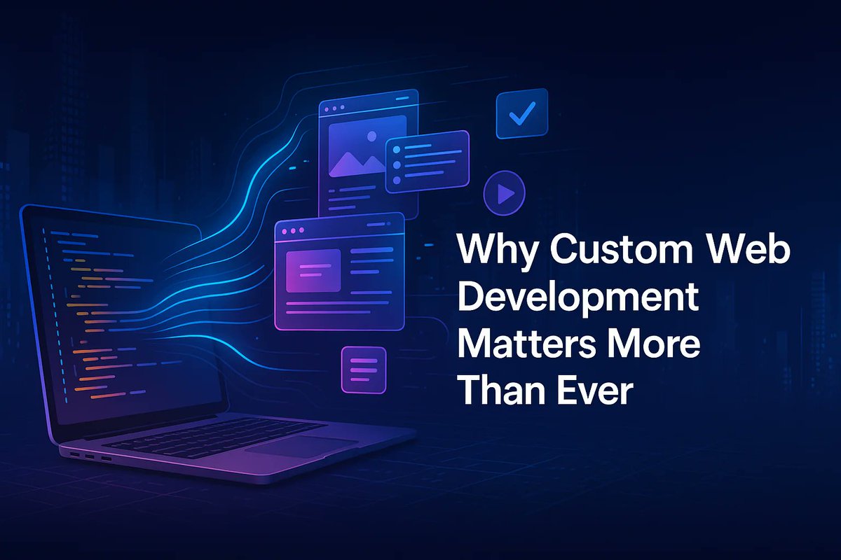 RedSunITService's tweet photo. Tired of template websites that don’t fit your brand?

Discover why custom web development delivers better performance, security, and ROI — built just for your business.

https://t.co/m5KX9LHGQ9

#WebDevelopment #CustomWebsite #BusinessGrowth #TechSolutions https://t.co/txry1FTvmo
