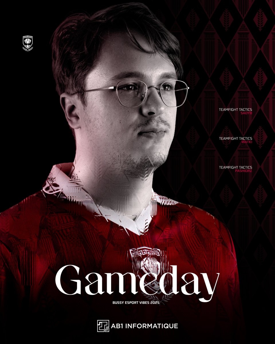 L’heure du combat a sonné 🔥

Aujourd’hui, <a href="/SadybekTFT/">Sadyb</a>, <a href="/WatkiTFT/">Watki TFT</a> et <a href="/PashiorzTFT/">Oslow Pashiorz</a> entrent dans l’arène TFT lors du Bussy Esport Vibes 💥
Un événement orchestré par <a href="/MastersClashEU/">Masters Clash Event</a>, prêt à enflammer la LAN 🏆