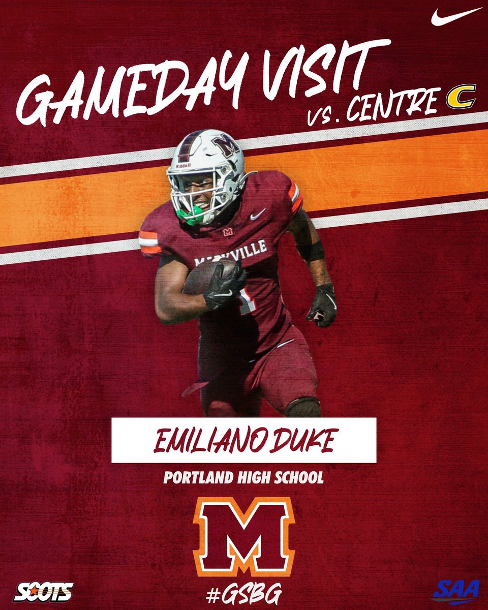 EmilianoDuke's tweet photo. I’m very blessed for the game day invite and excited to see how the Maryville Scot’s are on game day.
@MCScots @ConnorPylkas_FB @Jake_Flaherty_8 @MCScotsFootball https://t.co/YDCe3gg5GS