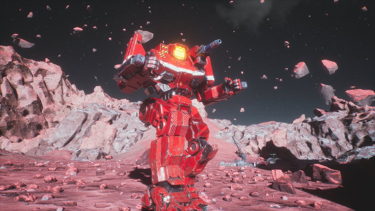 KaranVtuber's tweet image. これだよ、これ

こういうのが見たくてこのゲームやってんだよ私は

ちゃんと部位ごとに装甲値があるから、ちゃんと戦闘後の格納庫で受けたダメージを反映してくれるんだよ

#MW5mercs #メックウォーリア5 #MechWarrior5mercenaries