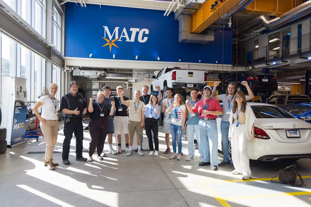 matcmilwaukee's tweet image. Every year, MATC is proud to welcome students from Giessen, Germany to our campuses. This tradition goes beyond a visit — it’s about cultural exchange, friendship and learning from each other. 

Read more 🔽 
matc.edu/news/2025/09/g…