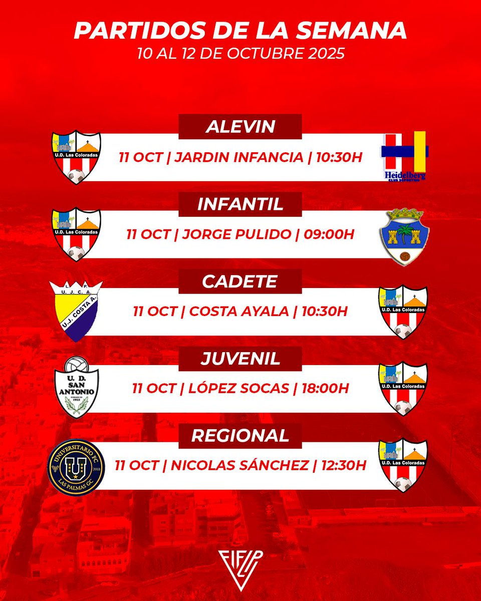 ud_lascolo's tweet photo. PARTIDOS DE FIN DE SEMANA https://t.co/290pADplIx