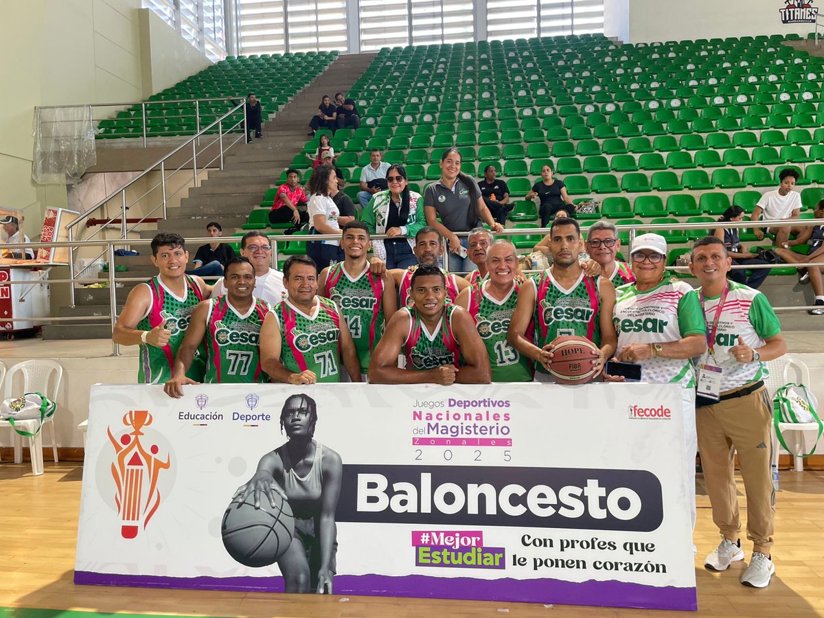 fecode's tweet image. Los maestros y maestras deportistas se prepararon y dieron lo mejor de sí en los Juegos Deportivos del Magisterio 2025 en Barranquilla.