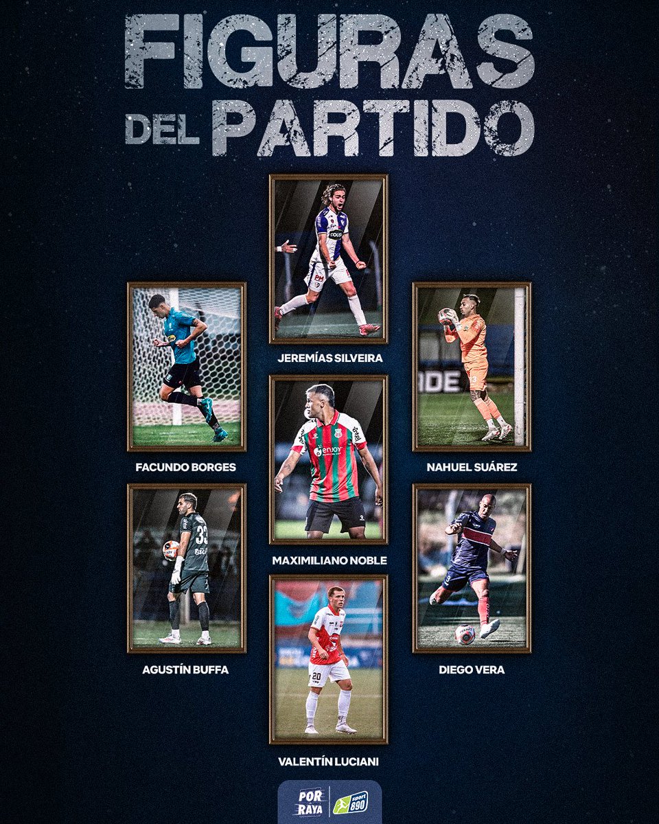 PorLaRaya890's tweet image. ✅ #Casmu ya eligió, ustedes también. Estos son los jugadores elegidos como figuras de cada uno de los partidos de la fecha 2️⃣3️⃣ de la Fase Regular.