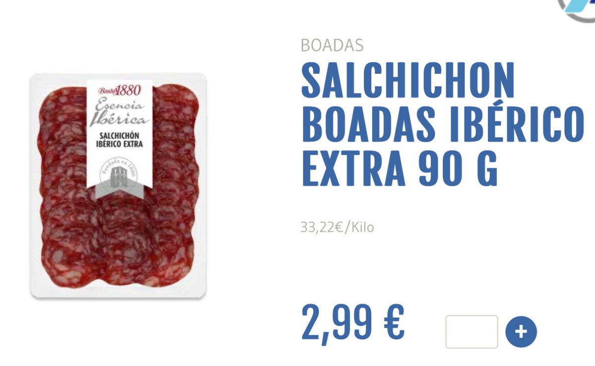 NekoJitaBlog's tweet image. Hace poco nos acordábamos del salchichón con pimienta y por casualidad vemos que en una frutería de nuestro barrio han traído uno de España por 216 yenes. Mirando en Internet a ver si es realmente de España (de Girona) vemos que allí sale por 2,99€ 🤔🤔 ¿Más caro que aquí?