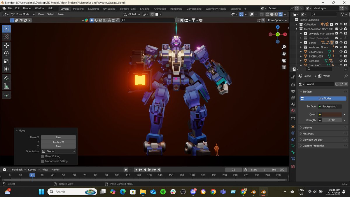 dimalanta_tr's tweet image. My own version of #Vayeate-inspired mecha build nickmed &quot;AZURE CYCLOPS.&quot; Backpack generator for the cannon haven&apos;t been added yet.

This will blow the cringe&apos;s butt out.

#WIP #Mecha #Blender #Gundam