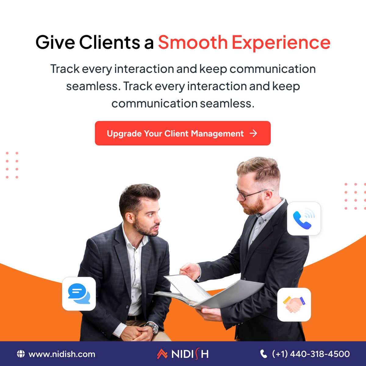 LlcNidish's tweet image. Clients expect seamless communication—don’t let disorganization cost you trust. 💬
Upgrade to a smarter CRM and manage every client interaction effortlessly.
👉 hubs.ly/Q03MWFCn0
#ClientManagement #CRMSoftware #CustomerExperience #SmartCRM