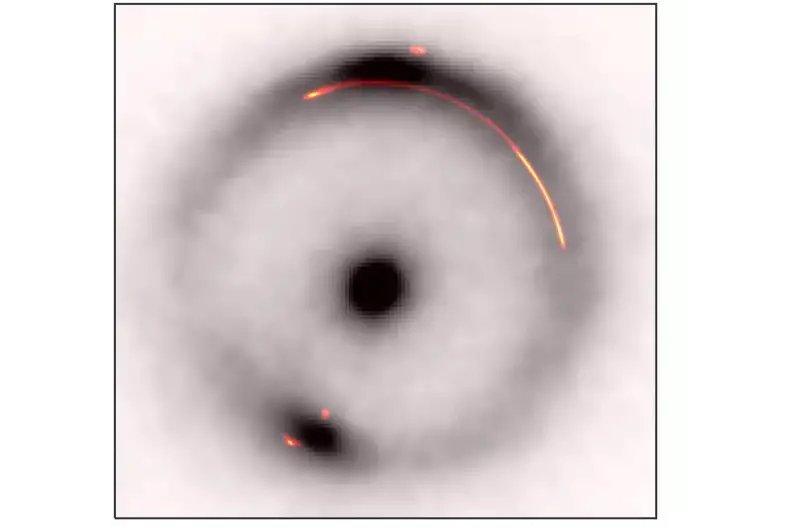 Astronomers have used gravitational lensing to detect the smallest dark object ever measured this way, a mass about one million times that of the Sun, situated some 10 billion light-years away, when the universe was roughly 6.5 billion years old. 

By combining observations from