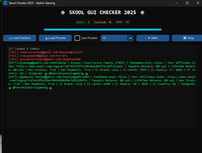 yashvir__gaming's tweet image. Skool Cashout Python Gui Tool (Version 2025) #pythontutorial youtu.be/okVsmMC-yzk?si… via @YouTube