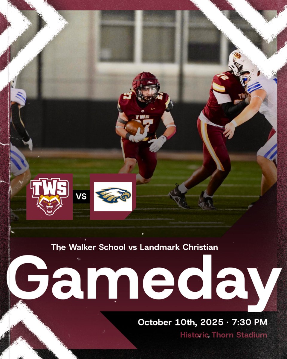 GAMEDAY! Let’s go Wolverines!!

🆚 Landmark Christian
⏰ 7:00 p.m.
📍 Thorn Stadium
🎟️ GoFan App
📺 nfhsnetwork.com/events/landmar…