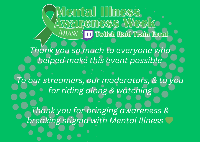 MHealthEvent's tweet image. Thank you so much to everyone who helped make this event possible this year💚We raised over $1,000 for @TWLOHA to help those in need during a mental health crisis

Thank you to everyone who listened, lurked, &amp;amp; spoke up about their experiences 🫶