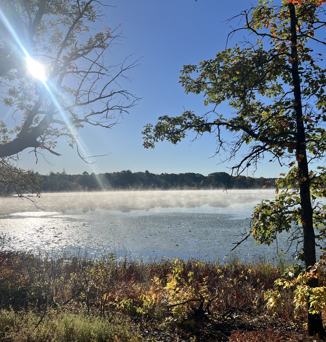 Saw this on the way to work and I had pull over.

“And the earth was formless and unseen, and darkness was over the deep, and the Spirit of God was hovering over the waters.”

Genesis 1:2