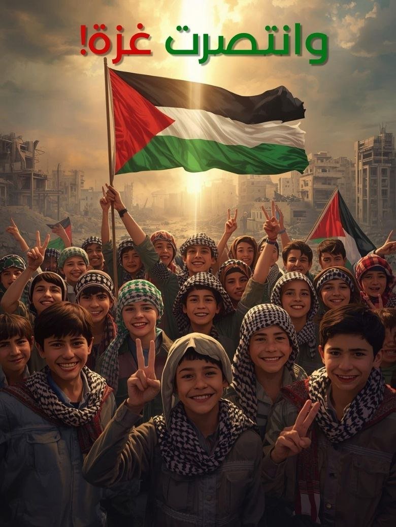 الذي ثبت علي الأرض لحد آخر طلقة ،، هو المنتصر
الذي حـافظ علي الأســـرى حتى التبـادل هو المنتصر
الذي حافظ على الســلاح وحق المقـاومة هو المنتصر
الذي أفشل التهجــير وفرض الاستســلام هو المنتصر
الذي أجبر أكبر امبراطورية في العالم أن تجلس معه حتى آخر لحظة علي طاولة واحدة بندية ، هو