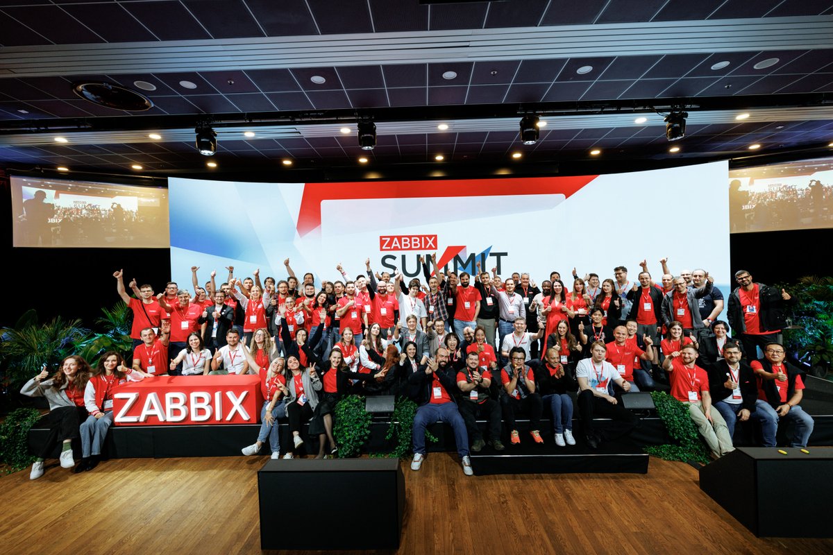 And just like that, #ZabbixSummit2025 comes to an end! 💫

Big thanks to everyone who joined us this year – see you at the next Summit! ❤️

Part of the presentation slides are available, and more are coming 👉 zabbix.com/events/zabbix_…