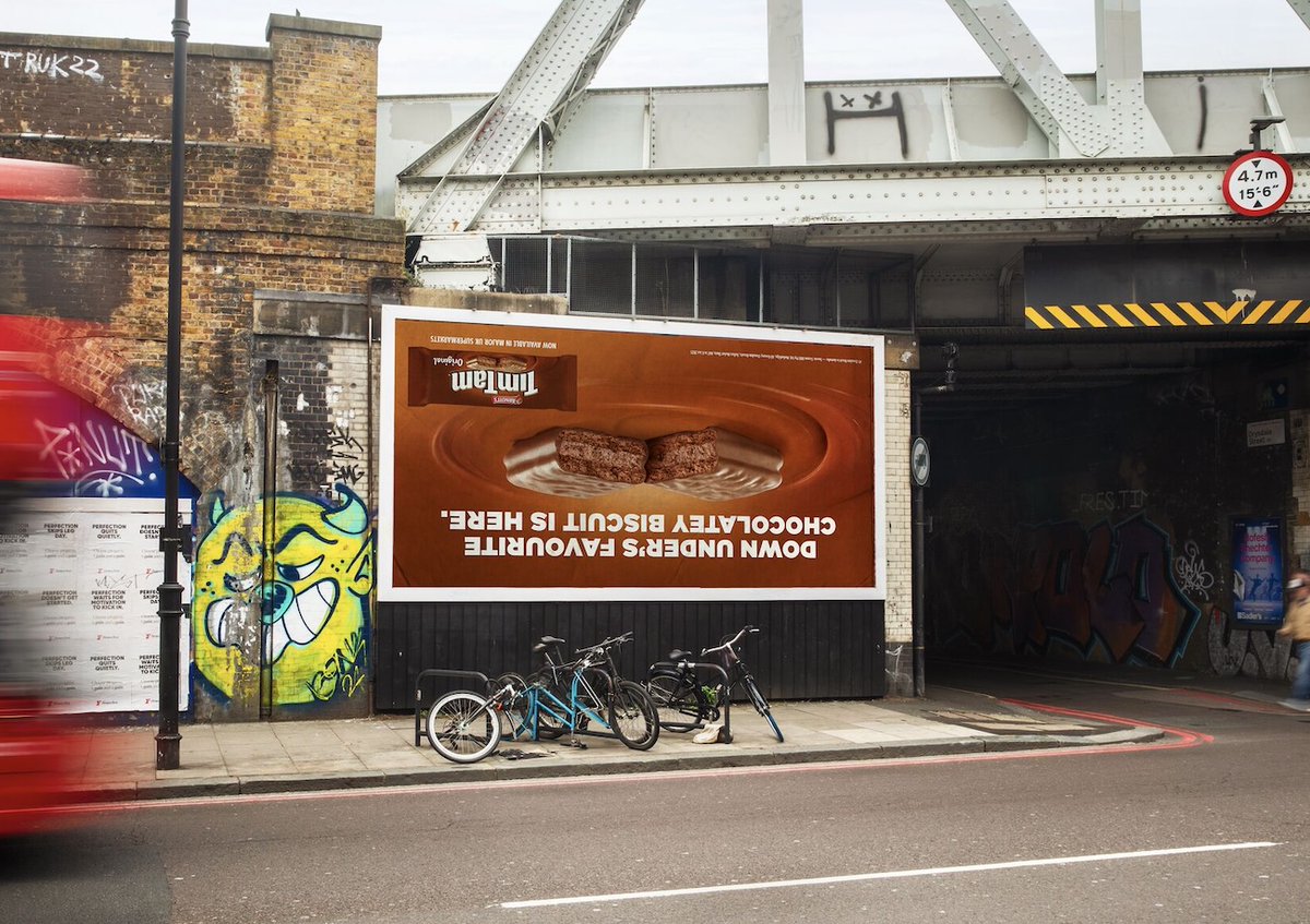 It's Australian, it comes from the other side of the world so it's upside down... ♻️ #DejaVu #Lookalike #OldIdea