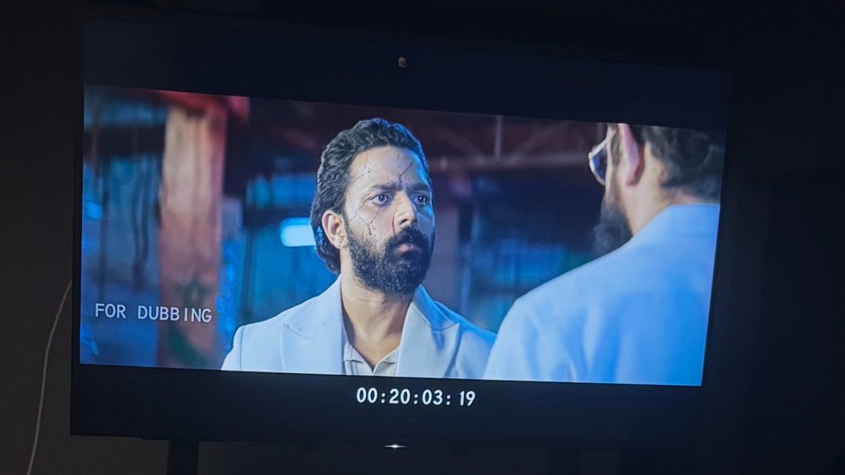 karthikmahesh93's tweet image. Loved playing Mr “ B____” for the film @alphathefilm__ 🫶🏻
Finished dubbing today
Hoping you’ll like me as him 🤠