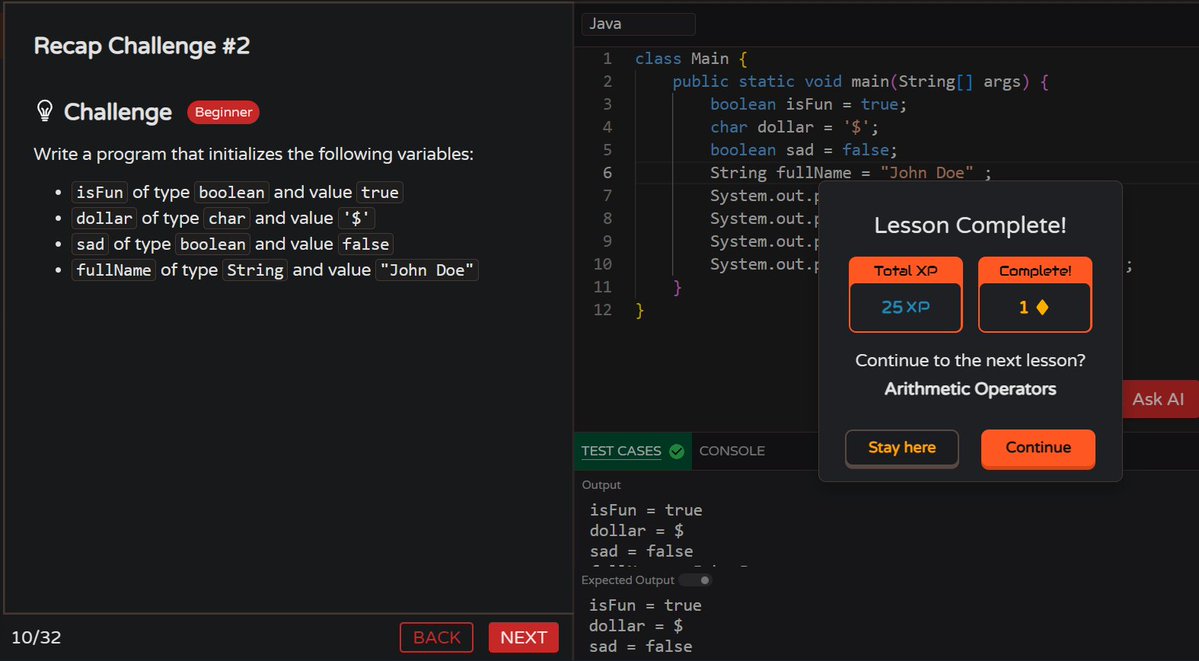 MoniTechCodes's tweet image. Day 67/100
Java variables ✔️
CSS width & height ✔️
Still showing up, one day at a time.
#100DaysOfCode #Frontend #Java #CSS #30NitesOfCode #CodingJourney #Consistency
codedex.io/community/30-n…
