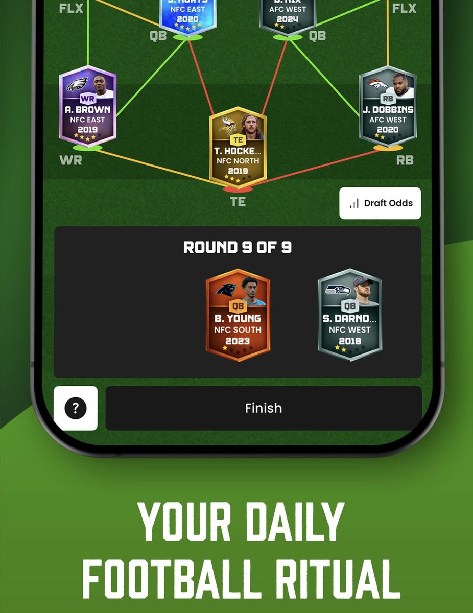 Griddy: Football Puzzles tweet media