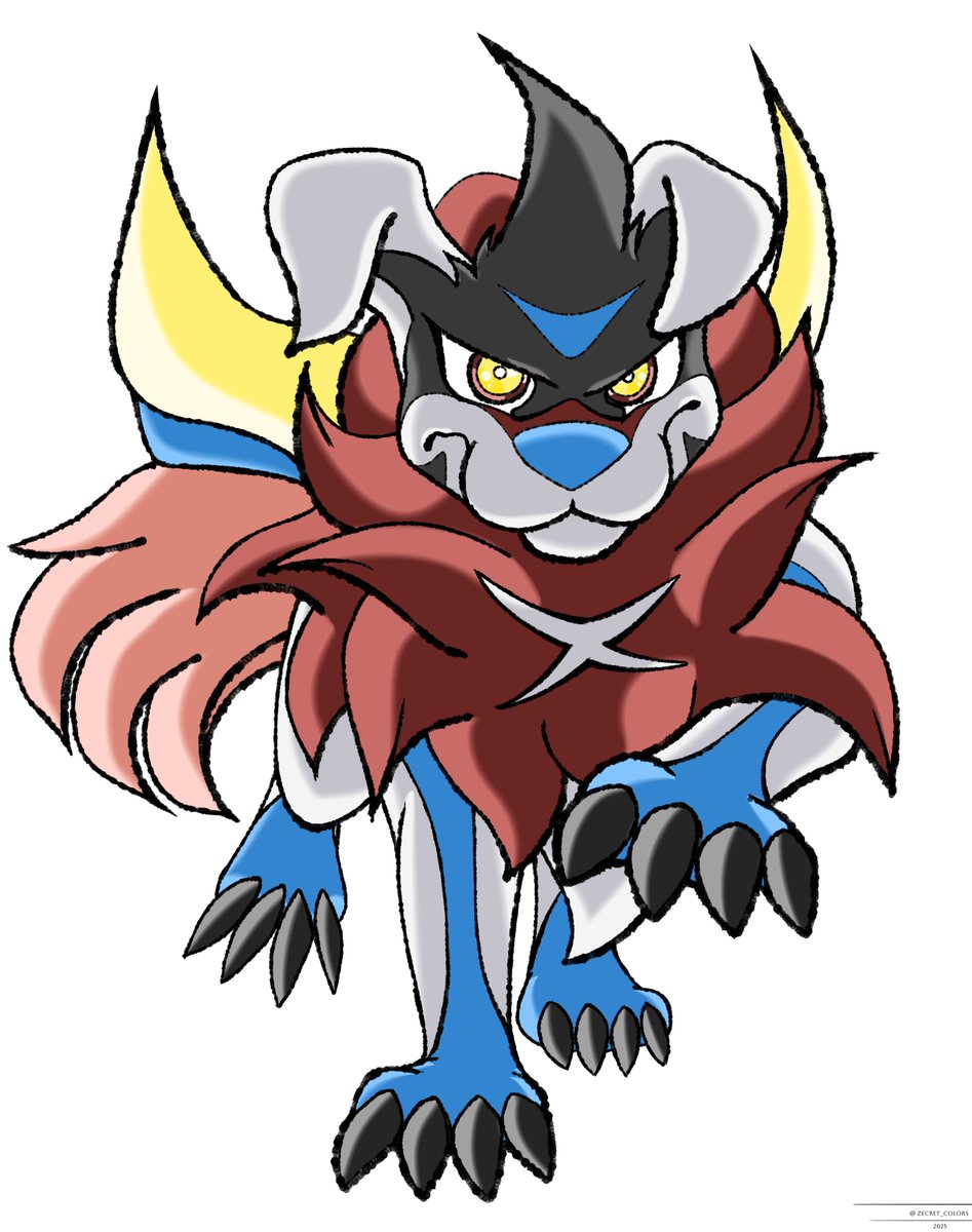 Zacian/Zamazenta. Comm Art for Zacurio.