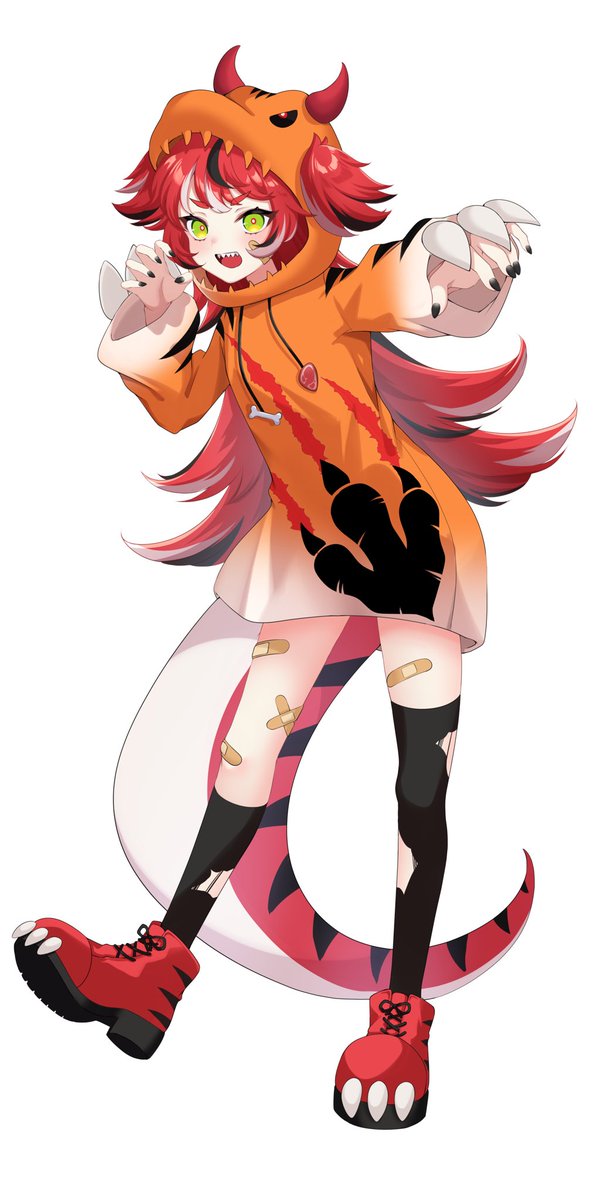 The idea vs. the final 🦖