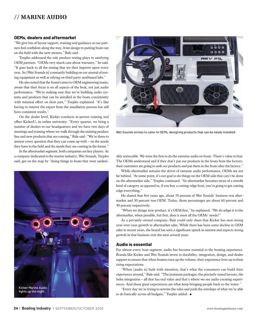 KICKER (@kickeraudio) on Twitter photo Excited to share that KICKER Marine Audio is making waves in top industry publications! We're thrilled to be the spotlight in "Good Vibrations" from <a href="/PDBMag/">Pontoon&Deckboat</a>'s June 2025 issue, featuring our premium M-Class upgrade on a Godfrey Monaco pontoon boat. Tough carbon-fiber M-Class Excited to share that KICKER Marine Audio is making waves in top industry publications! We're thrilled to be the spotlight in "Good Vibrations" from <a href="/PDBMag/">Pontoon&Deckboat</a>'s June 2025 issue, featuring our premium M-Class upgrade on a Godfrey Monaco pontoon boat. Tough carbon-fiber M-Class